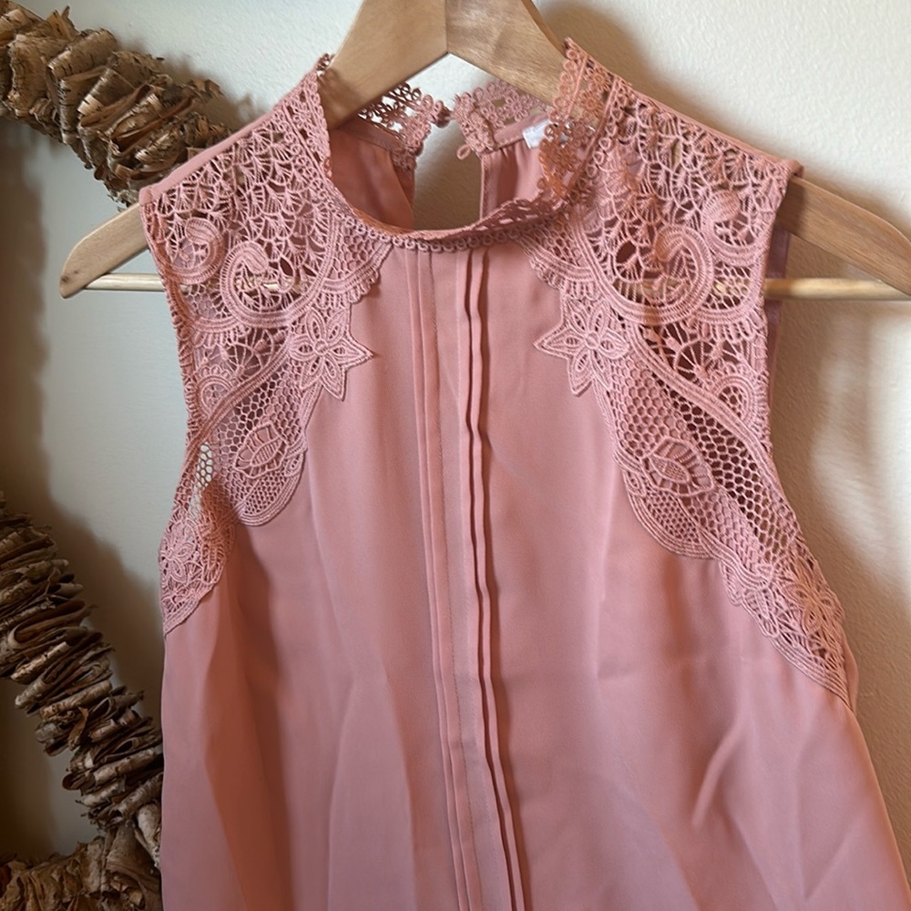 BB Dakota blush pink Tank